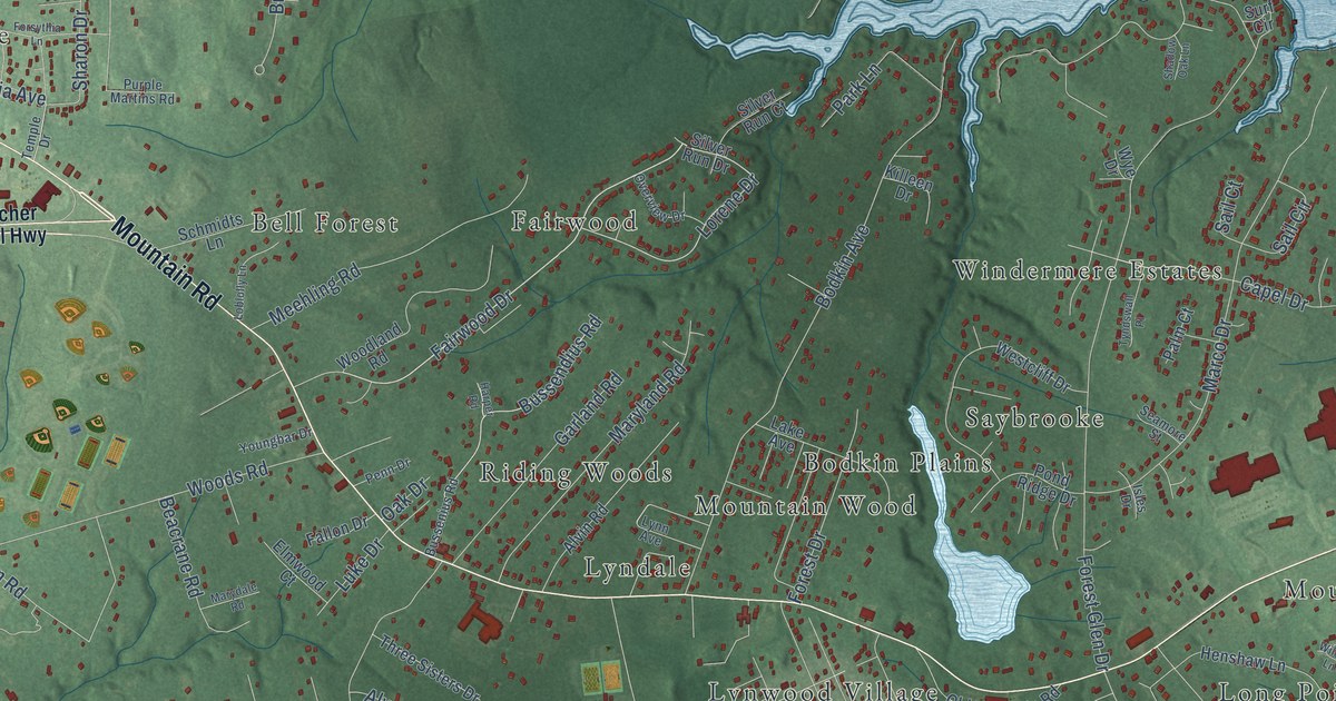 Map of Lake Shore, Maryland in 2026