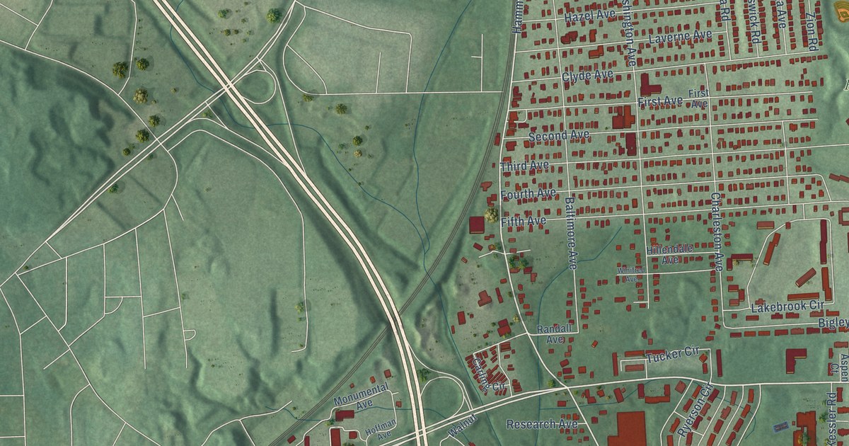 Map of Lansdowne, Maryland in 2026