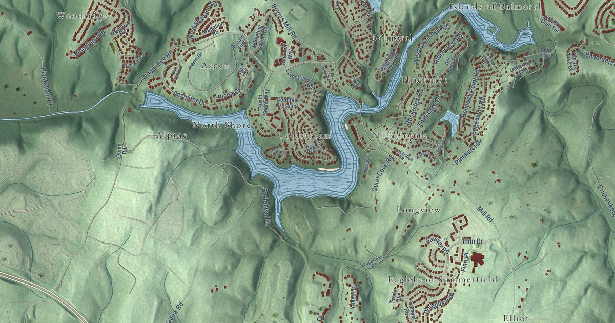 Map of Linganore, Maryland in 2026