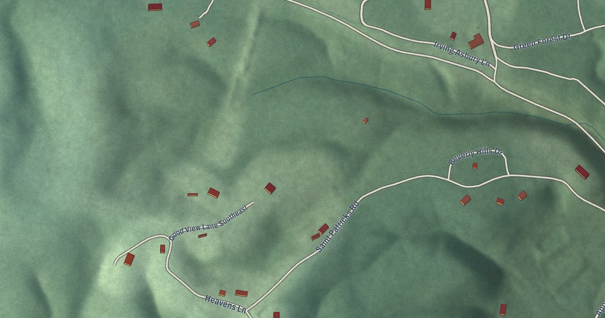Map of Little Orleans, Maryland in 2026