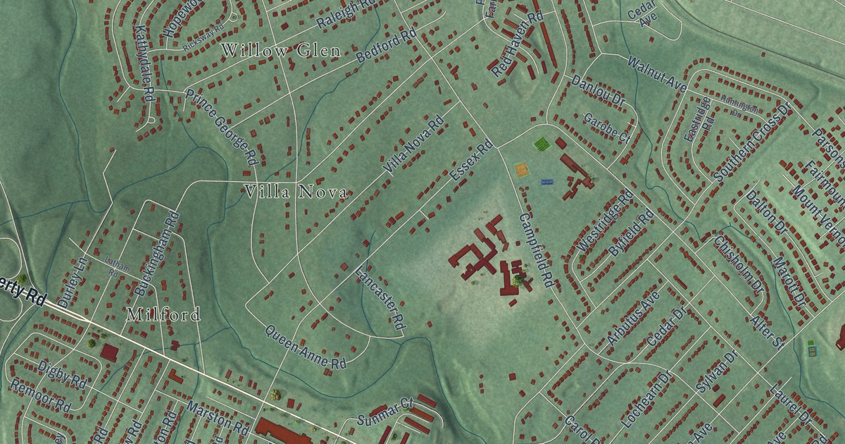 Map of Lochearn, Maryland in 2026