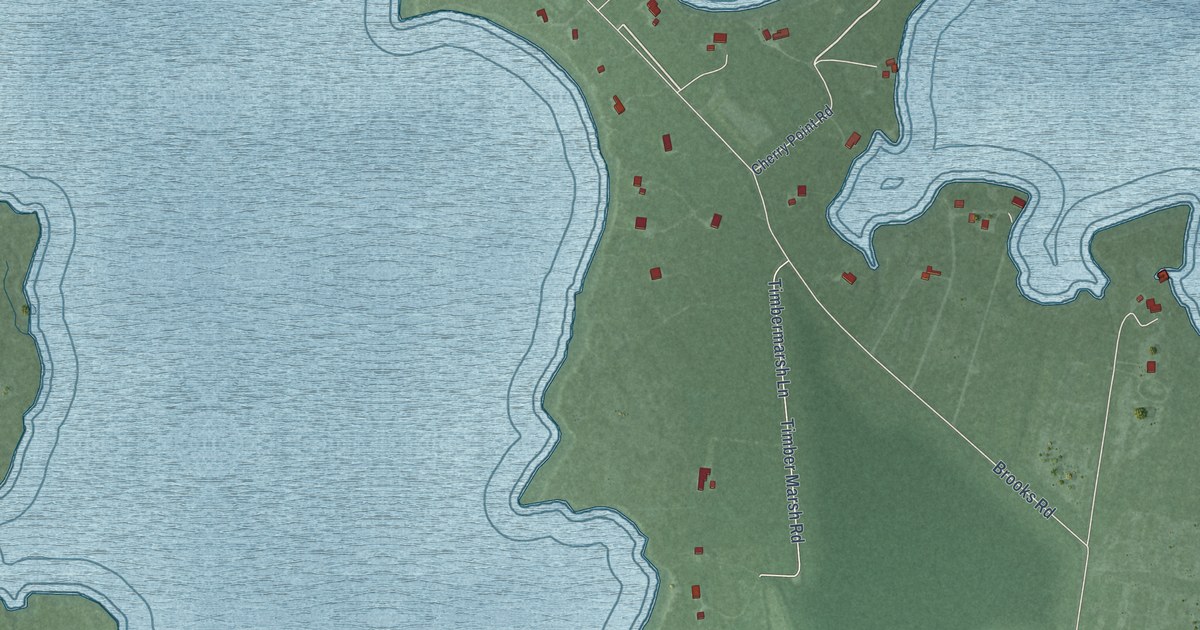 Map of Madison, Maryland in 2026