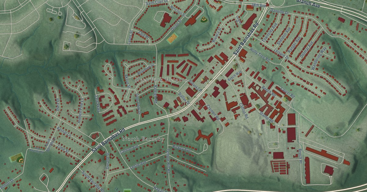 Map of Marlow Heights, Maryland in 2026