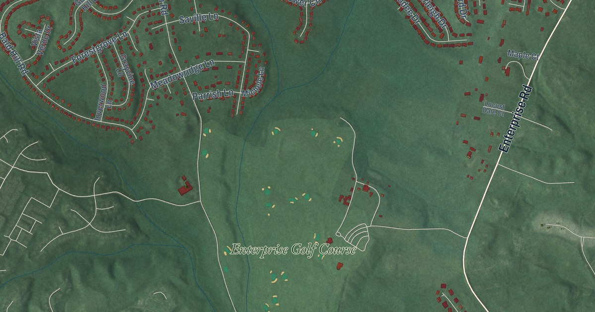 Map of Mitchellville, Maryland in 2026