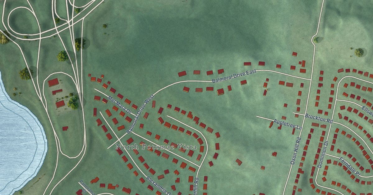 Map of National Harbor, Maryland in 2026