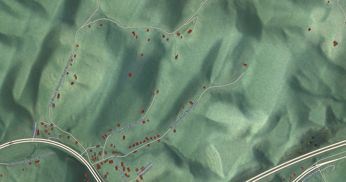 Map of Pleasant Grove, Maryland in 2026