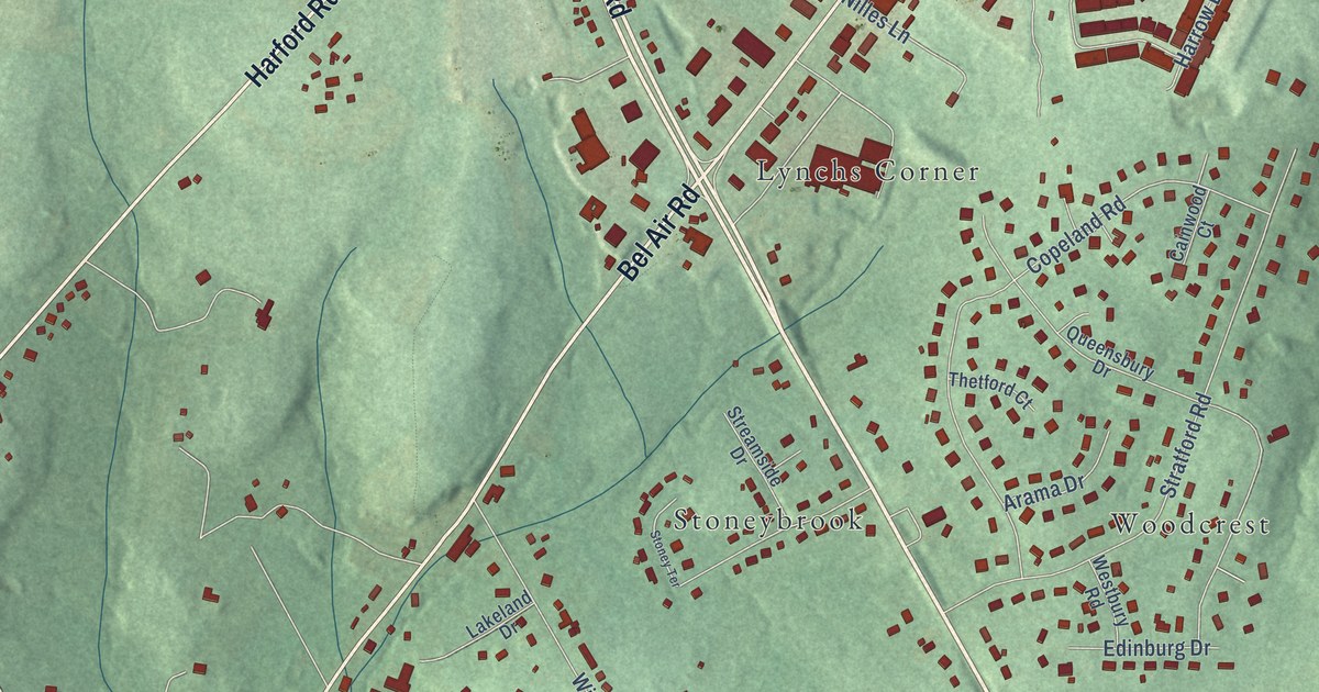 Map of Pleasant Hills, Maryland in 2026