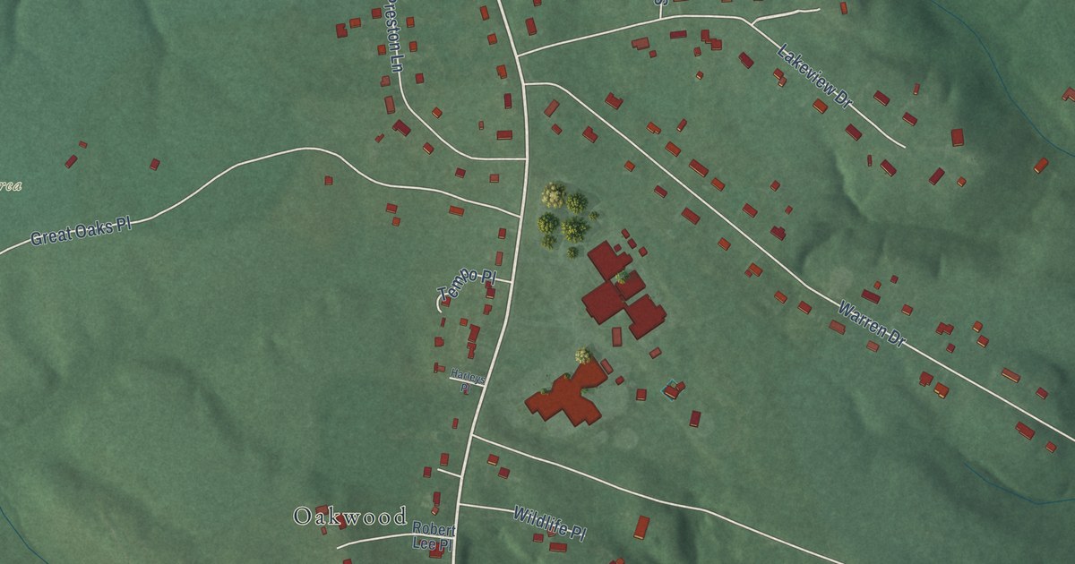 Map of Pomfret, Maryland in 2026