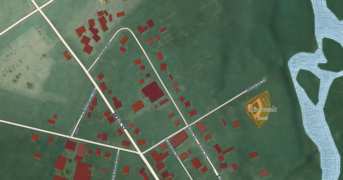 Map of Queen Anne, Maryland in 2026