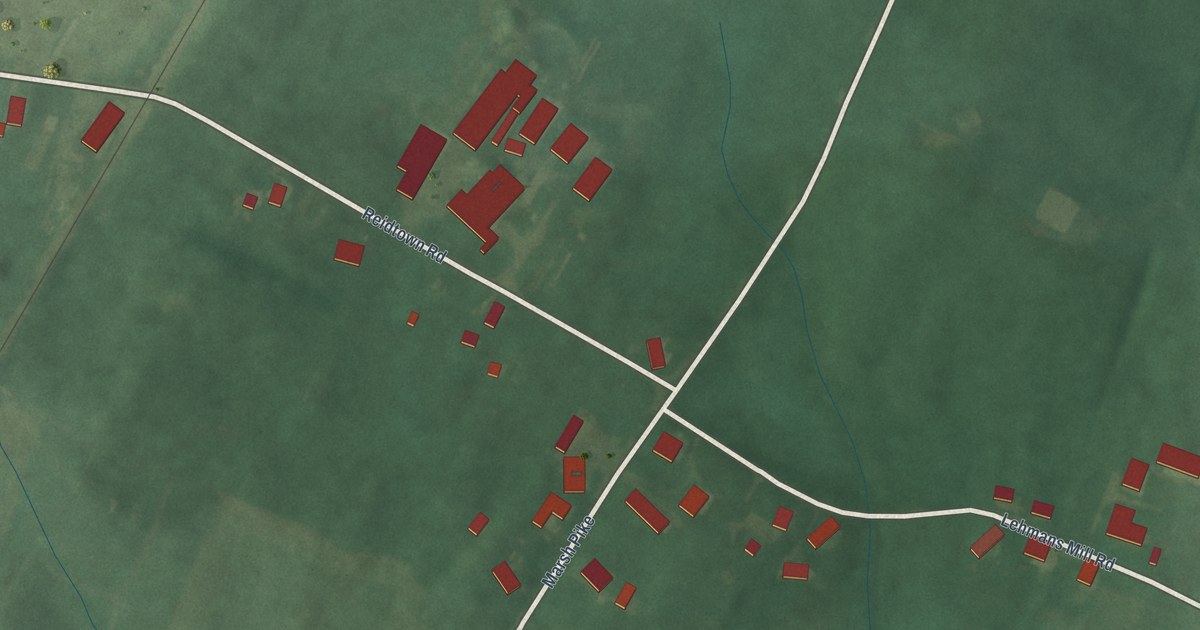 Map of Reid, Maryland in 2026