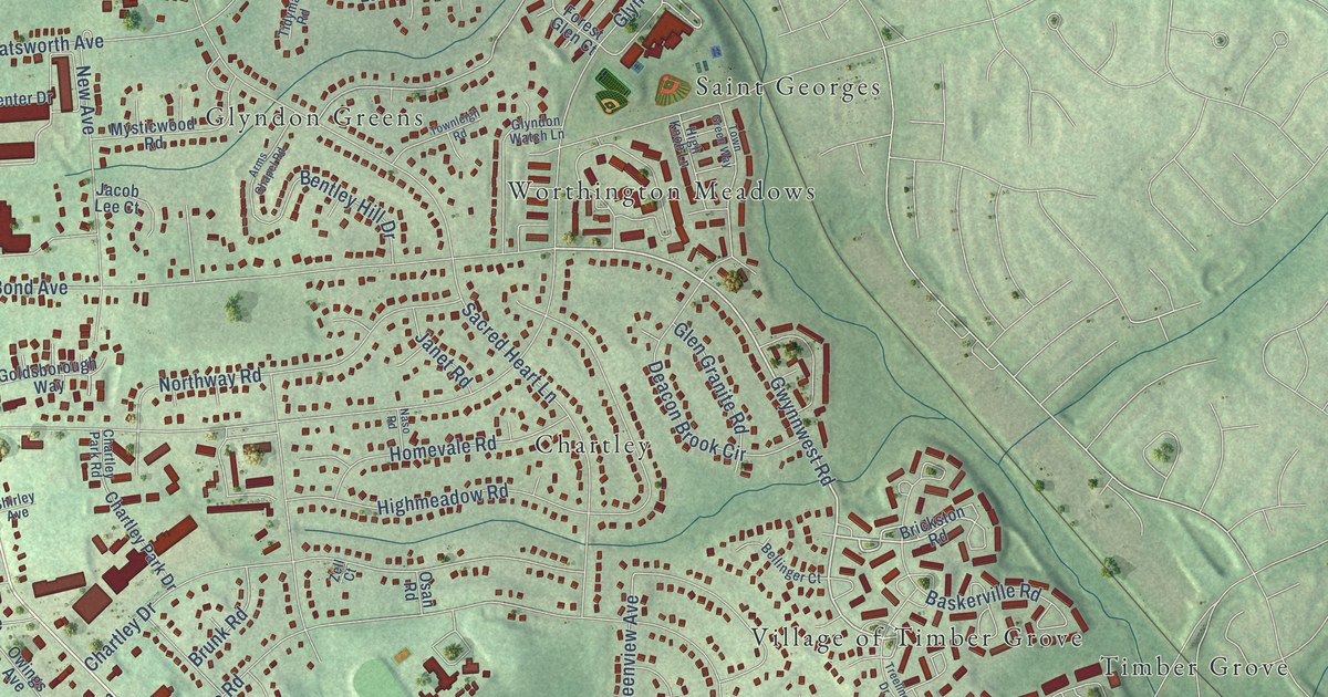 Map of Reisterstown, Maryland in 2026