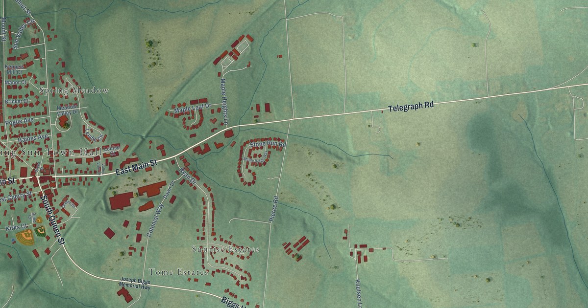 Map of Rising Sun, Maryland in 2026