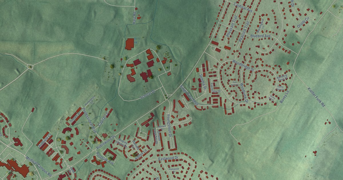 Map of Robinwood, Maryland in 2026