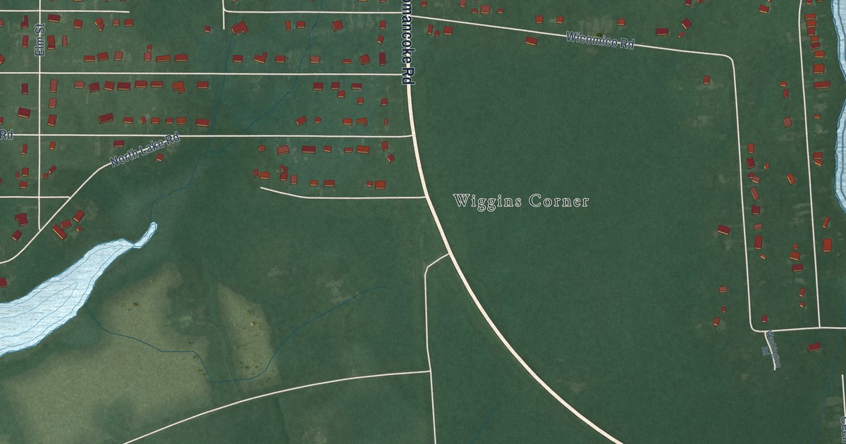 Map of Romancoke, Maryland in 2026