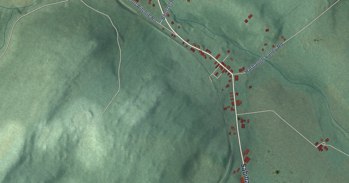 Map of Sabillasville, Maryland in 2026