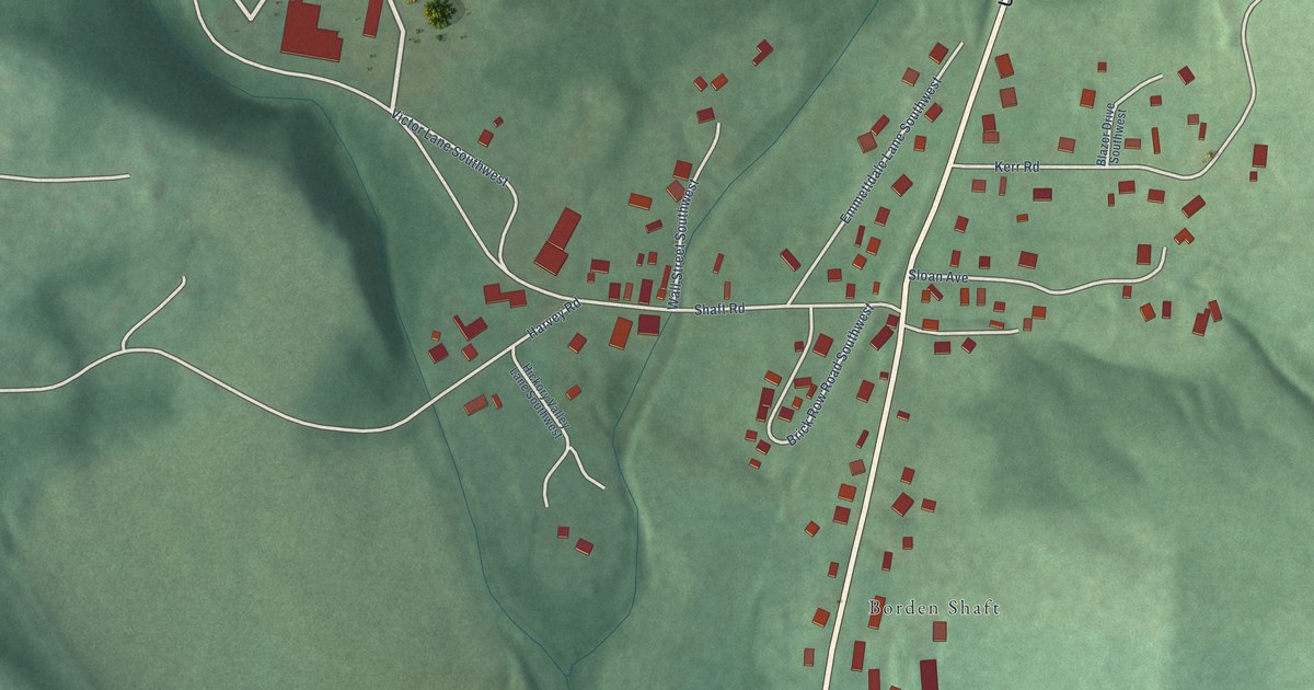 Map of Shaft, Maryland in 2026