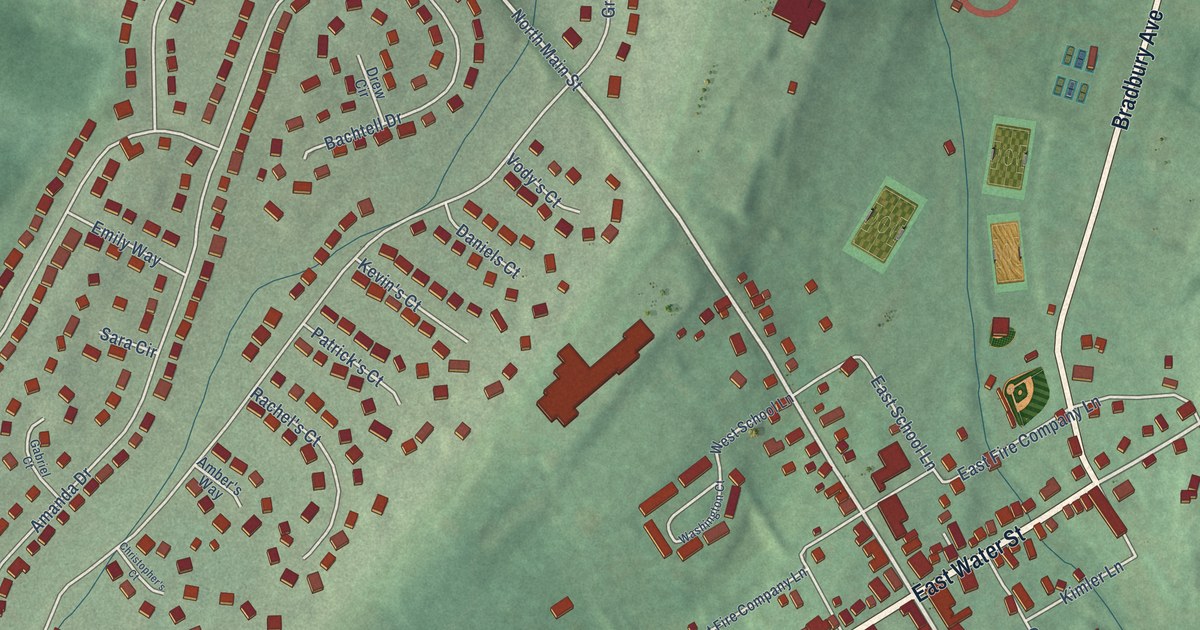 Map of Smithsburg, Maryland in 2026