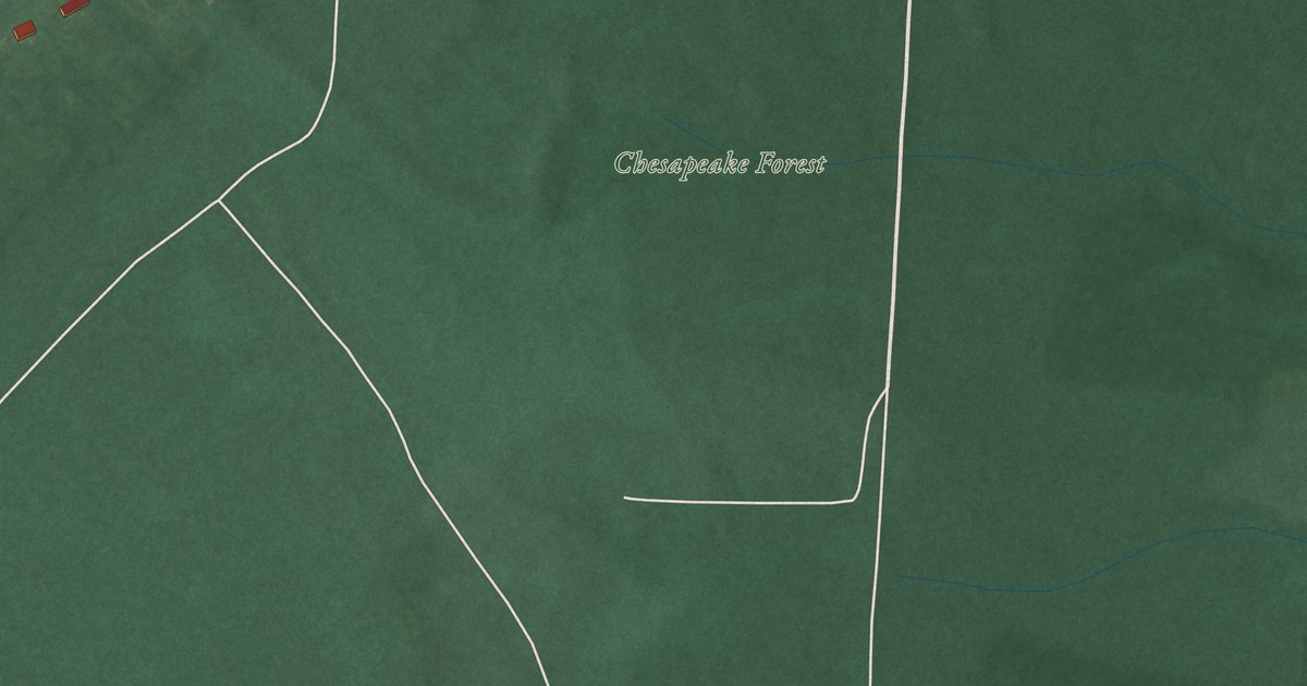 Map of Stockton, Maryland in 2026
