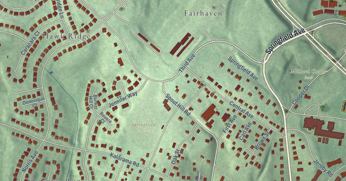 Map of Sykesville, Maryland in 2026