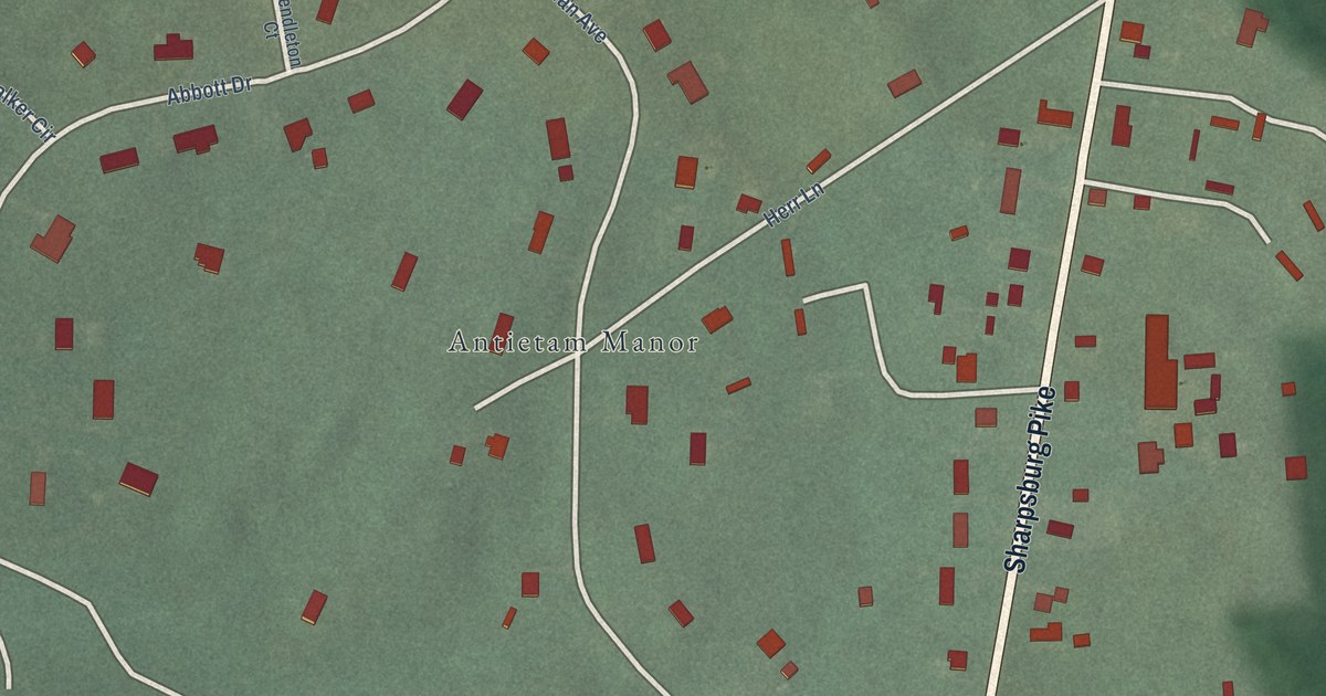 Map of Tilghmanton, Maryland in 2026