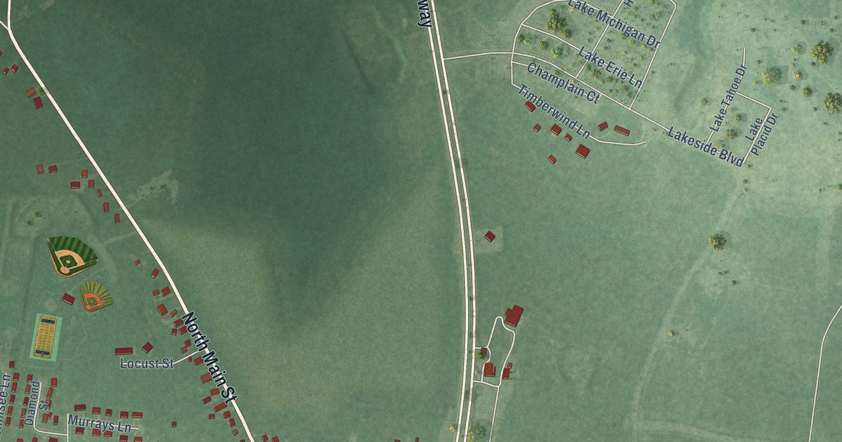 Map of Trappe, Maryland in 2026