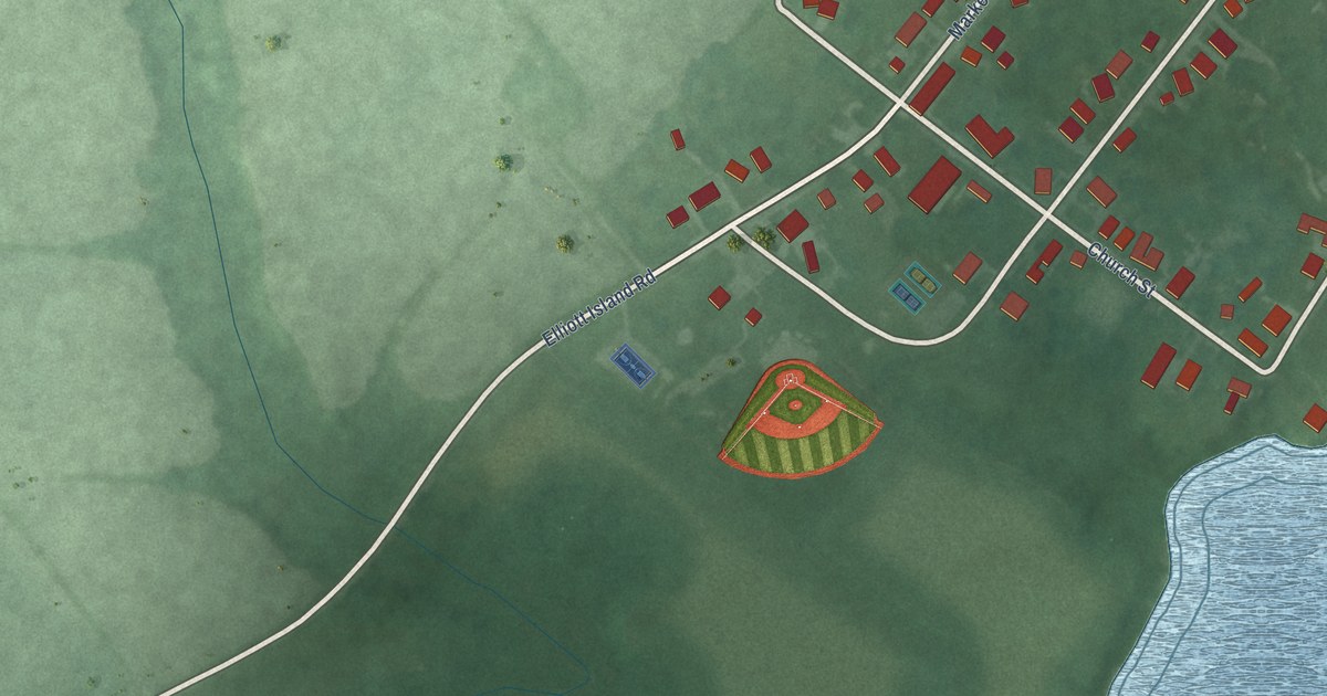 Map of Vienna, Maryland in 2026