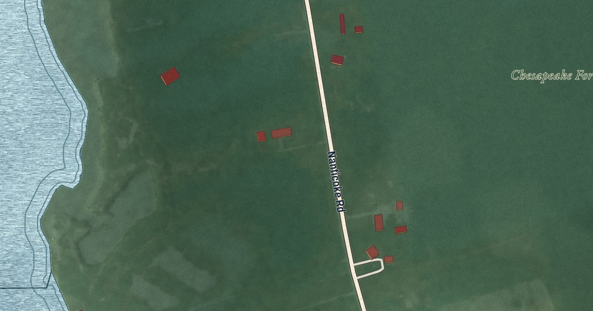 Map of Waterview, Maryland in 2026