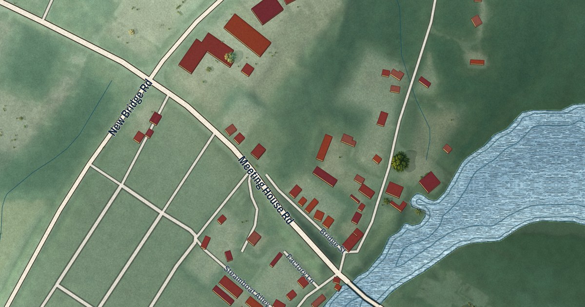 Map of West Denton, Maryland in 2026