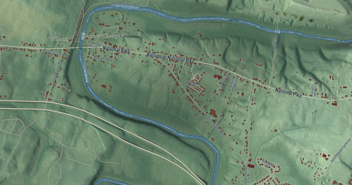Map of Wilson-Conococheague, Maryland in 2026