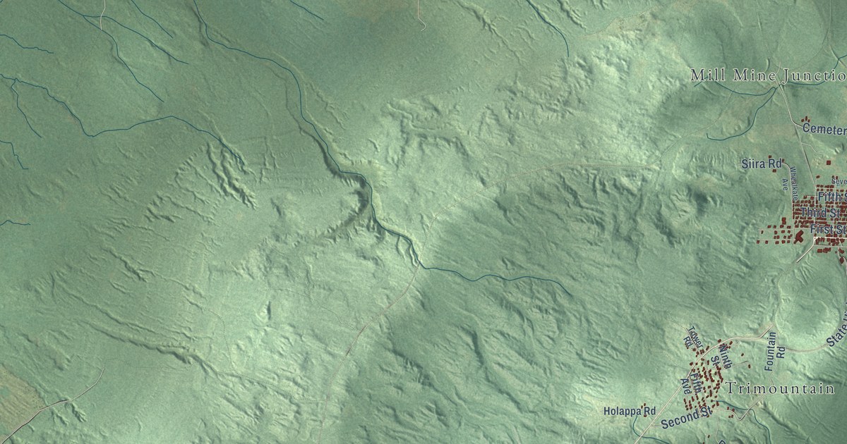 Map of Adams, Houghton County, Michigan in 2026