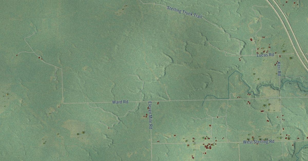 Map of Adams, Arenac County, Michigan in 2026