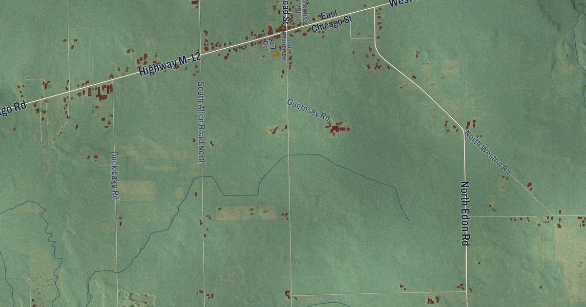 Map of Allen Municipality, Michigan in 2026