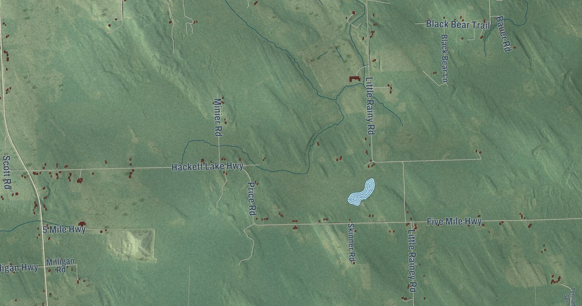 Map of Allis, Michigan in 2026