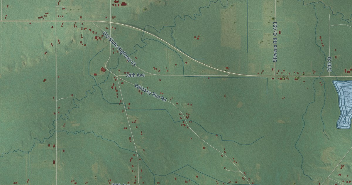 Map of Almena, Michigan in 2026