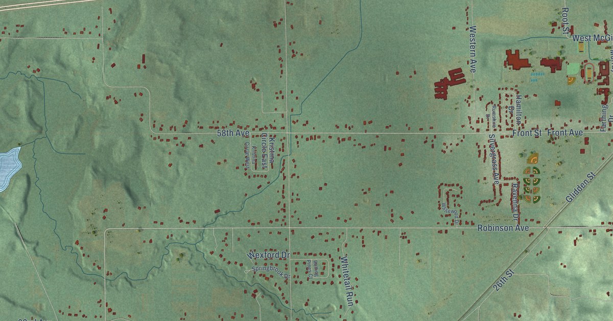 Map of Antwerp, Michigan in 2026