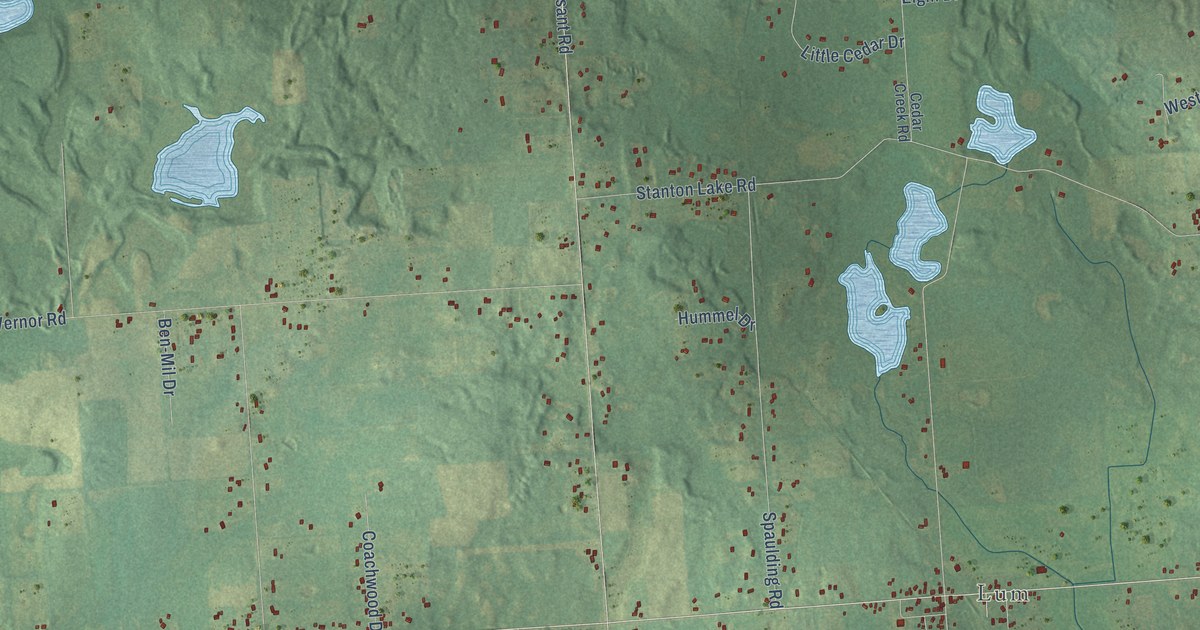 Map of Arcadia, Lapeer County, Michigan in 2026