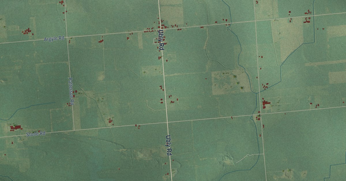 Map of Argyle, Michigan in 2026