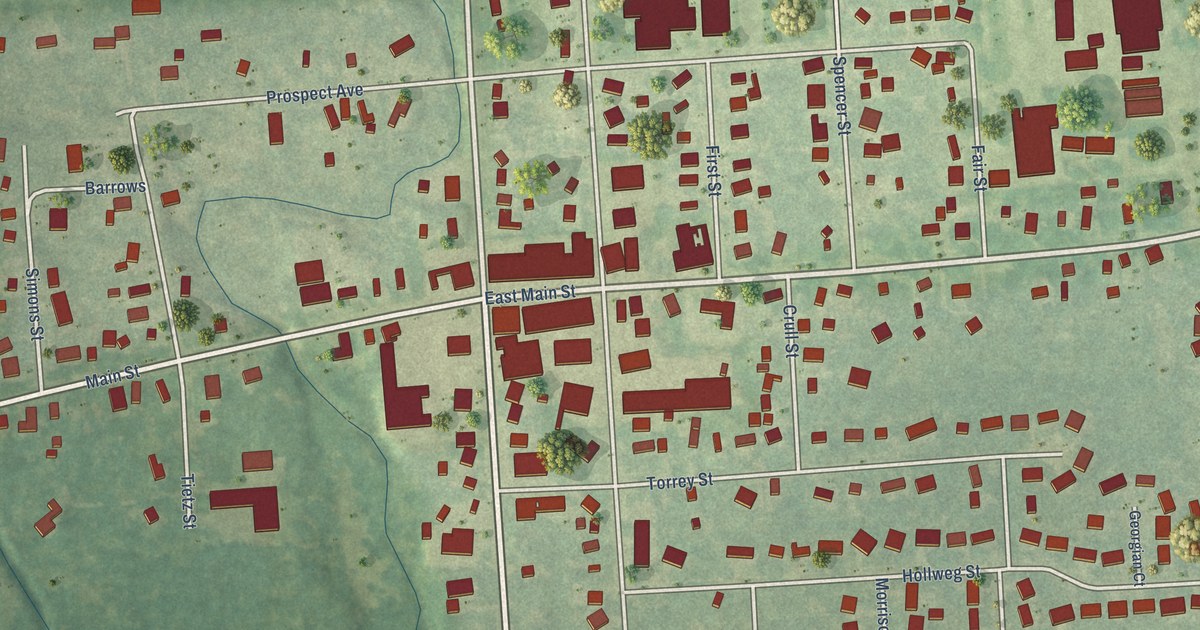 Map of Armada Village, Michigan in 2026