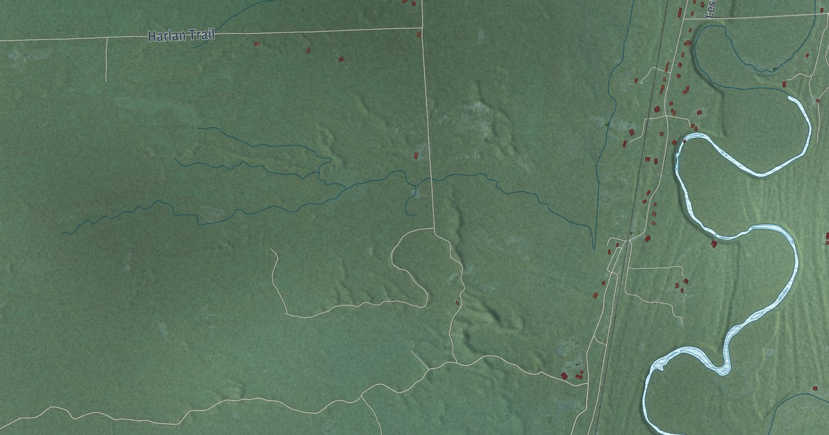 Map of Au Sable, Iosco County, Michigan in 2026