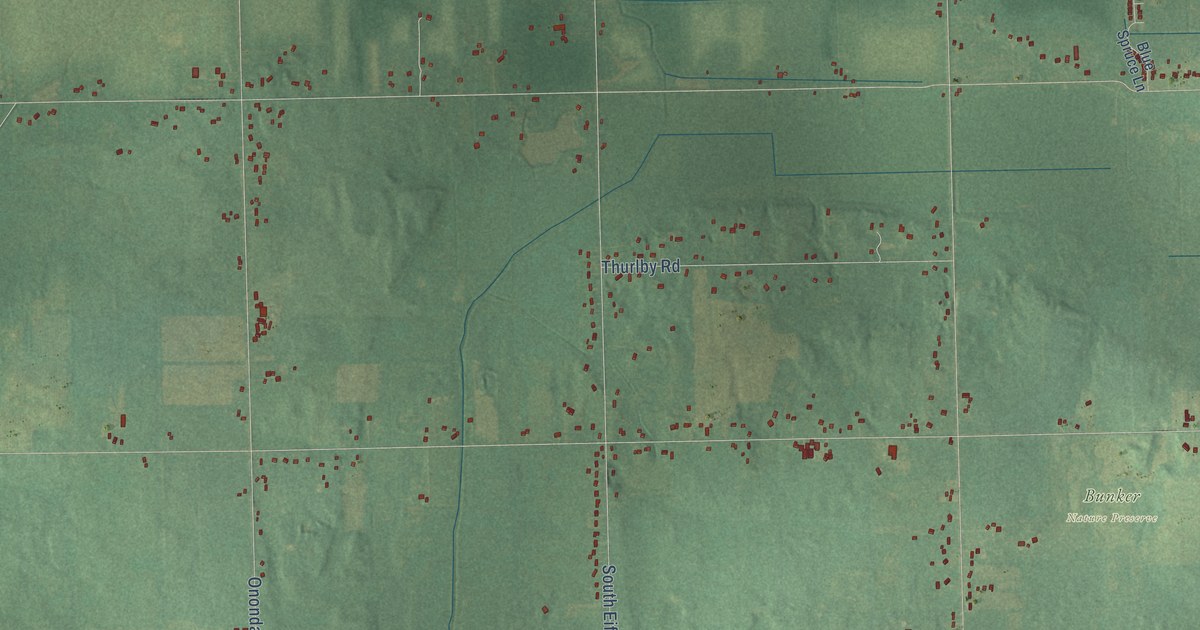 Map of Aurelius, Michigan in 2026