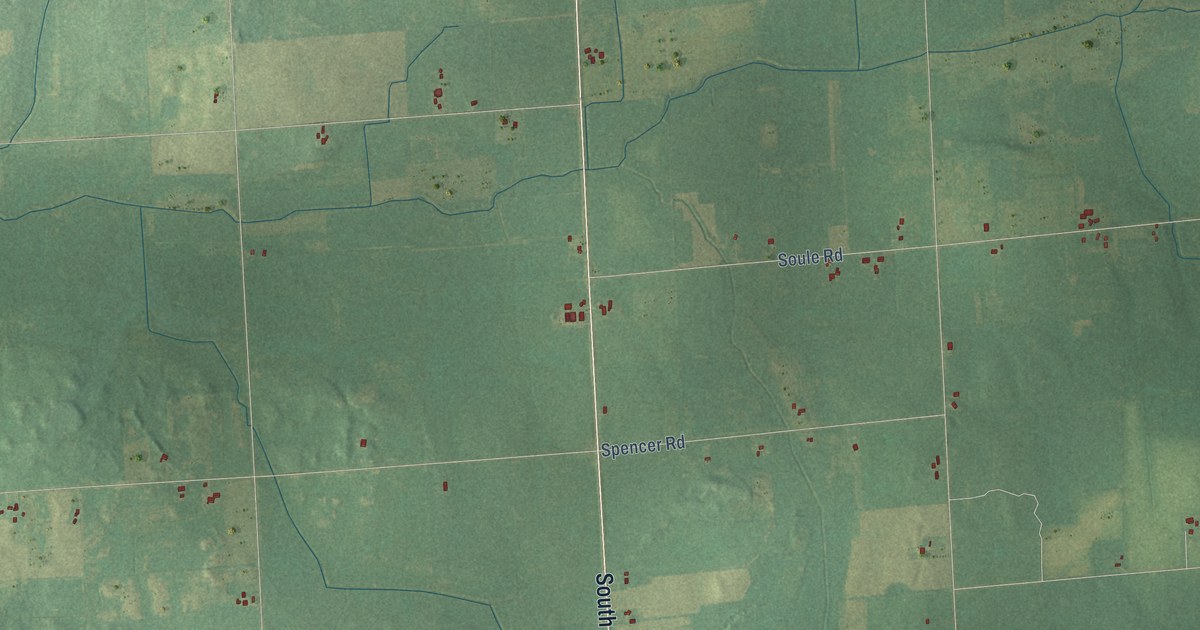 Map of Austin, Sanilac County, Michigan in 2026