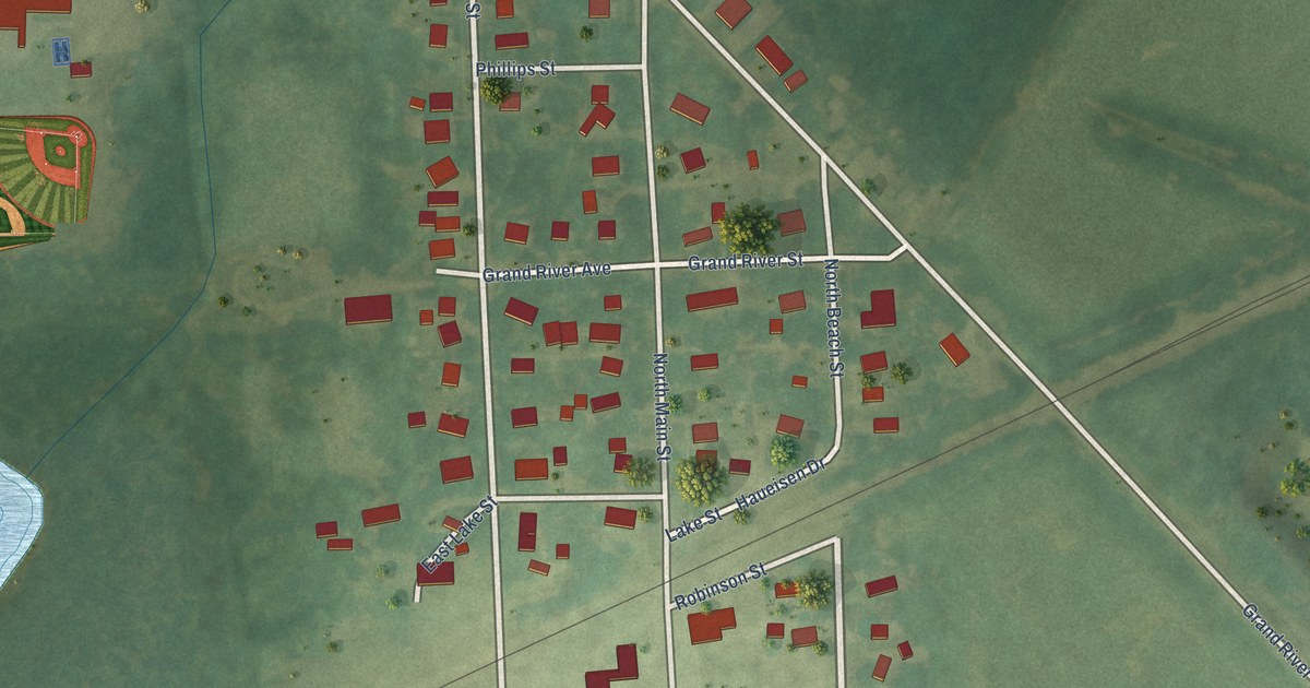 Map of Bancroft, Michigan in 2026