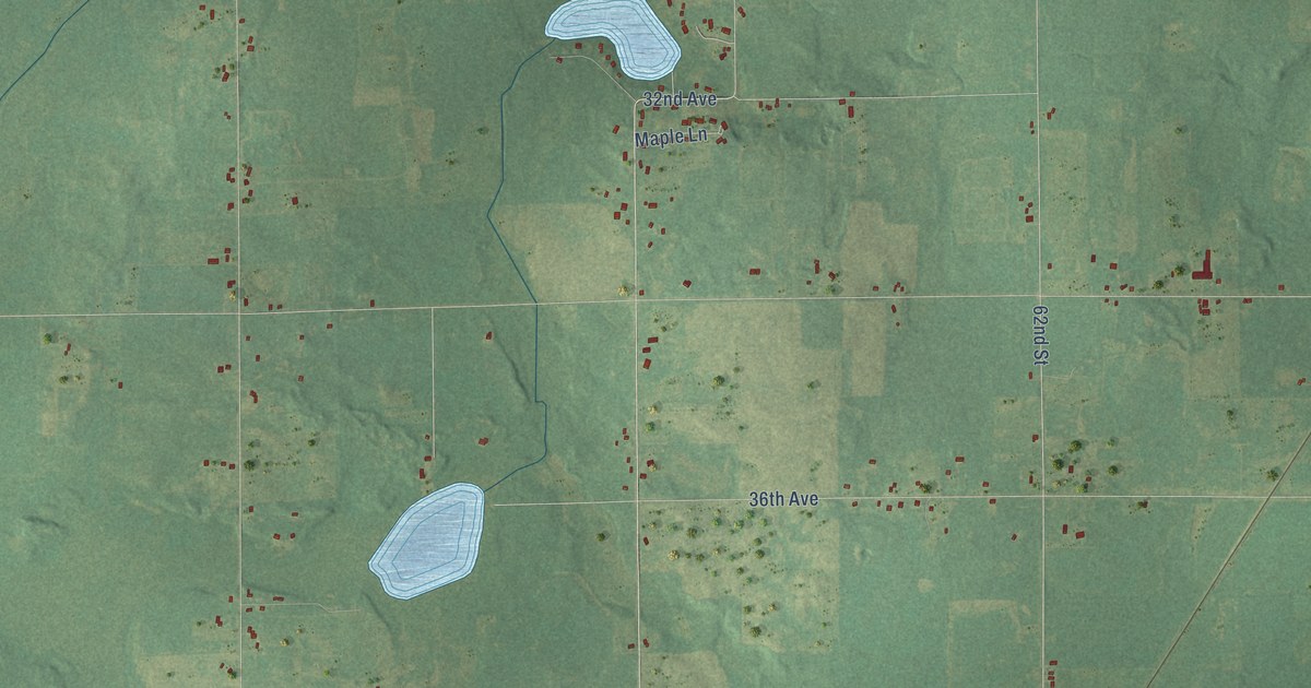 Map of Bangor Municipality, Van Buren County, Michigan in 2026
