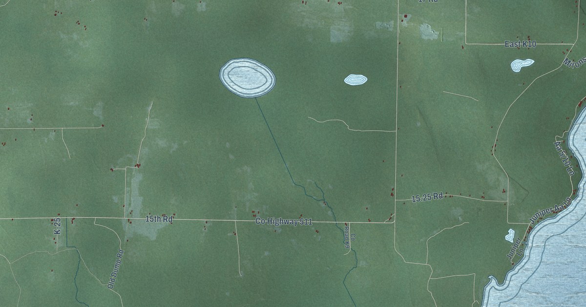 Map of Bay de Noc, Michigan in 2026