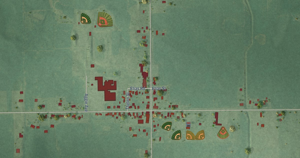 Map of Beal City, Michigan in 2026