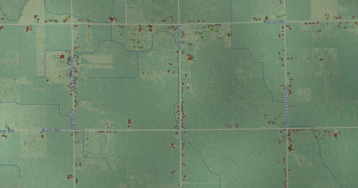 Map of Beaver, Bay County, Michigan in 2026