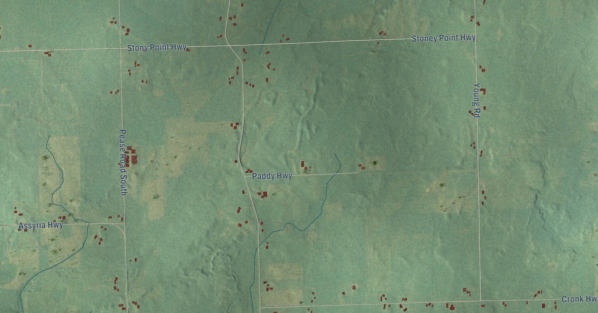 Map of Bellevue Municipality, Michigan in 2026