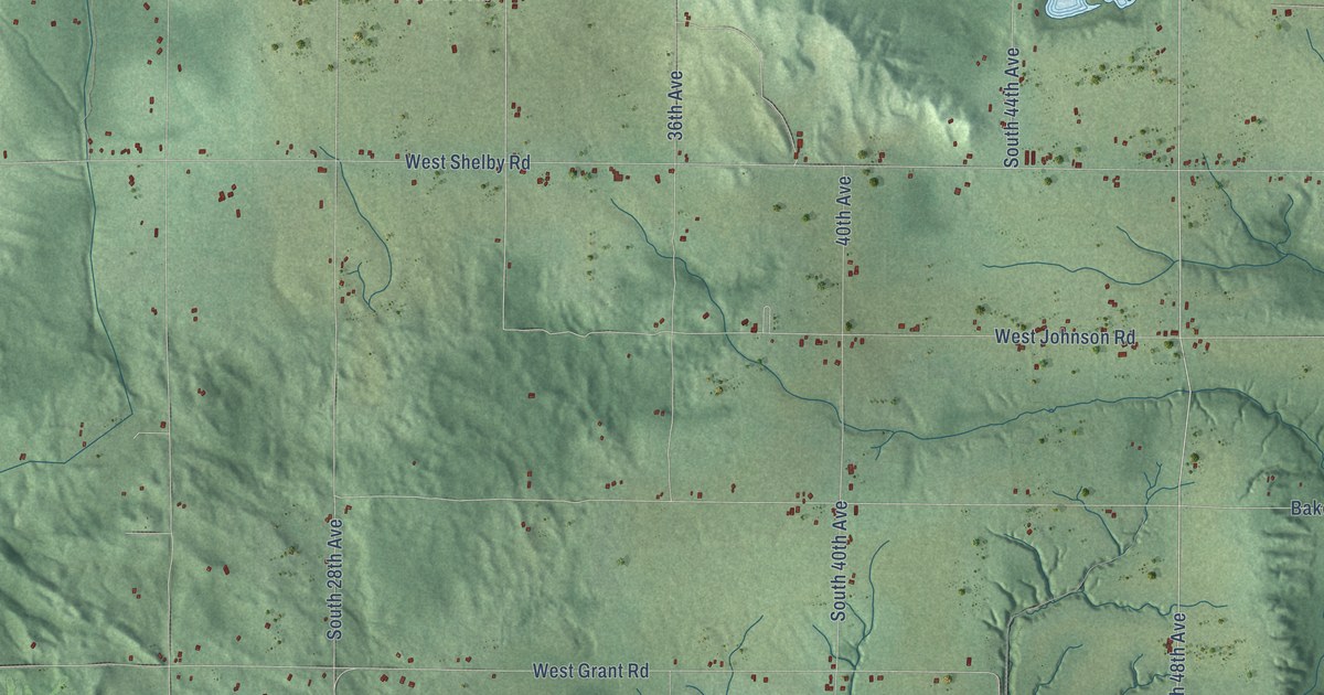 Map of Benona, Michigan in 2026
