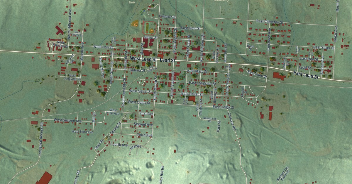 Map of Bessemer City, Michigan in 2026