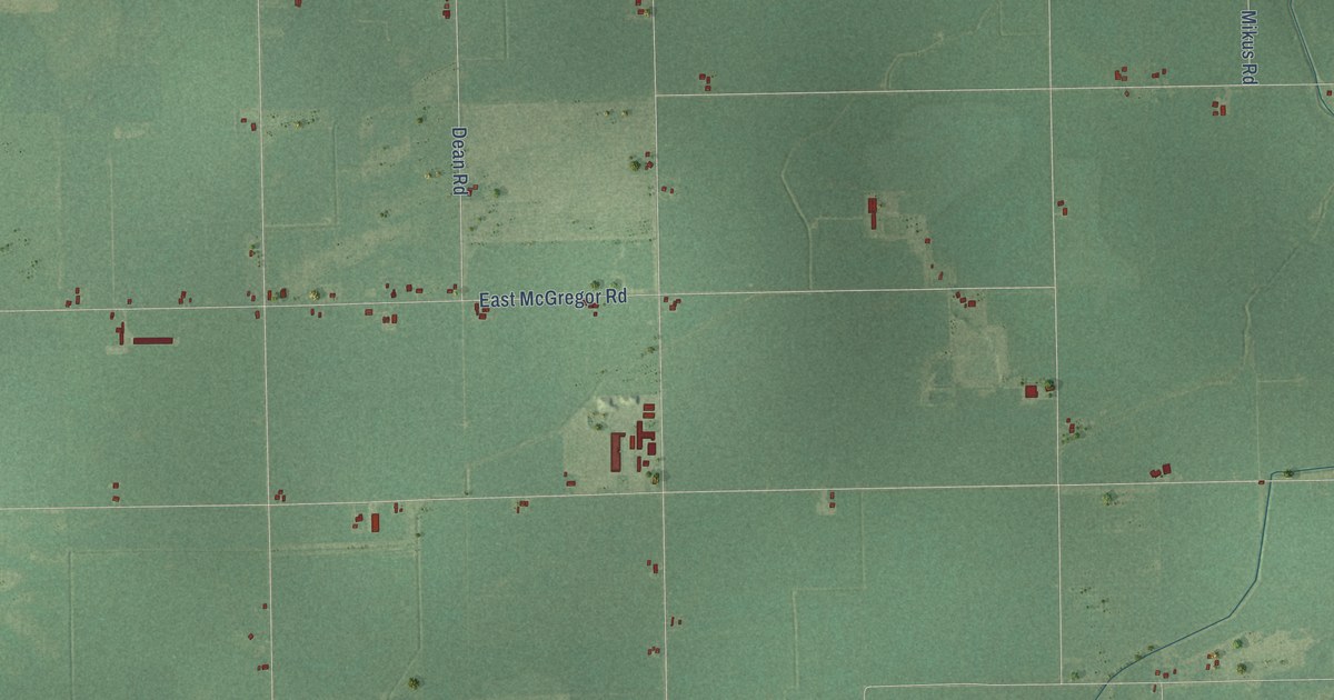 Map of Bethany, Michigan in 2026